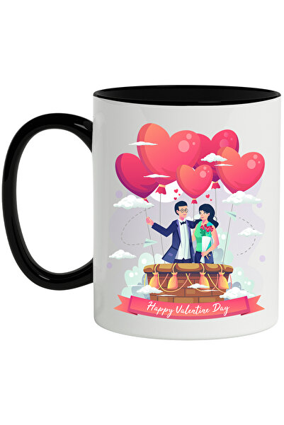 StoryGift Romania Cana Cu Mesaj In Engleza Happy Valentine Day, Ziua Indragos...