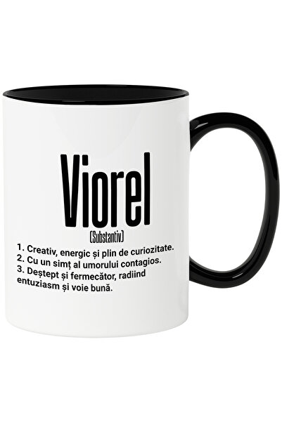 StoryGift Romania Cana Cu Numele Viorel, Cu Mesaj Motivational, Creativ, Ener...