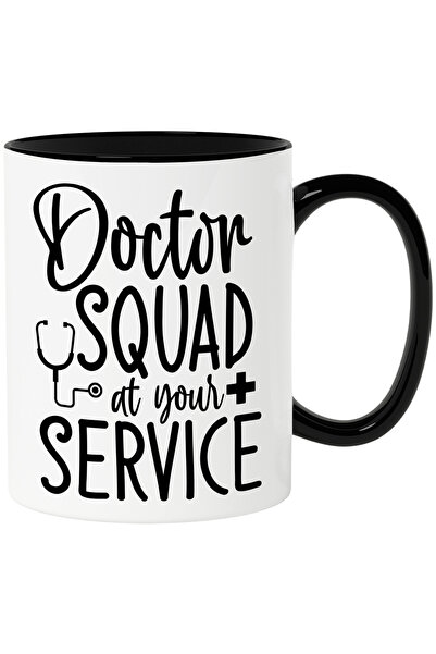 StoryGift Romania Cana cu textul "Doctor squad at your service" - echipa de m...