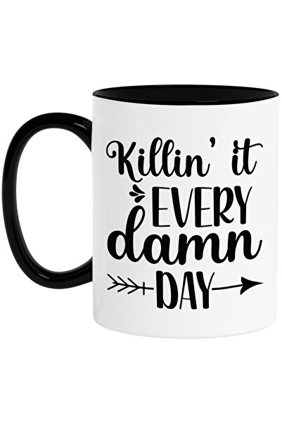 StoryGift Romania Cana cu textul in engleza "Killin' it every damn day" - in ...