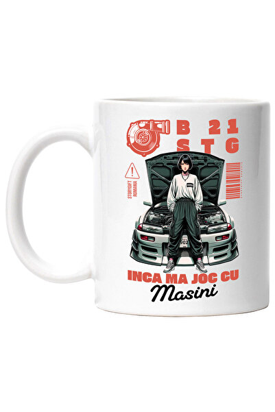 StoryGift Romania Cana cu Fata Stil Anime Tinuta Stradala Text B 21 STG Inca ...