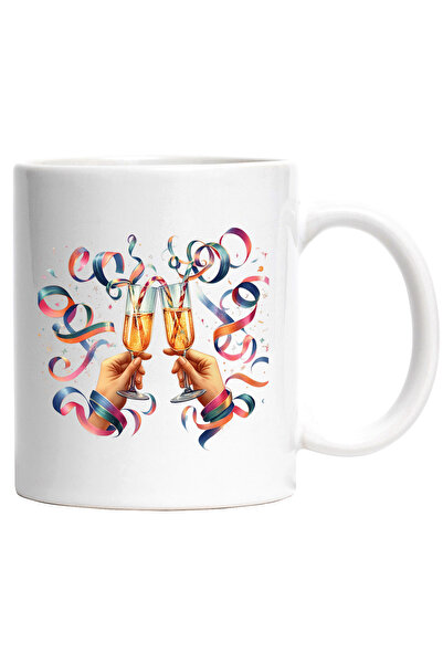 StoryGift Romania Cana cu 2 maini care ciocnesc pahare cu bautura | celebrare...