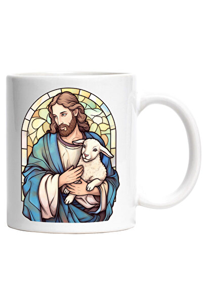 StoryGift Romania Cana cu Mantuitorul Iisus Hristos | tine un miel in brate |...