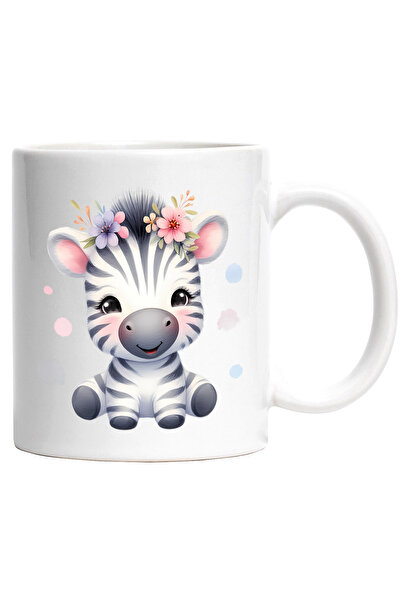 StoryGift Romania Cana cu o zebra micuta | vesela | imbujorata | ilustratie |...