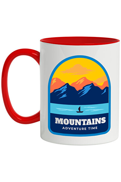 StoryGift Romania Cana Cu Mesaj In Engleza Mountains Adventure Time, Apus, La...