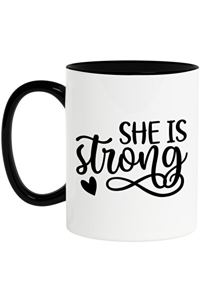 StoryGift Romania Cana cu inimioara pentru o femeie puternica - trece peste o...