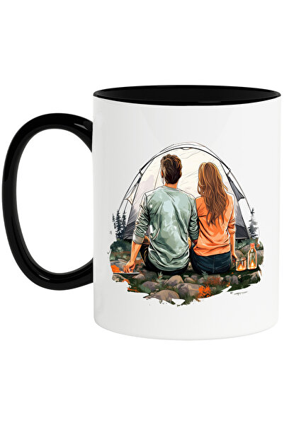 StoryGift Romania Cana cu o femeie si un barbat intr-o padure | cu cortul | c...