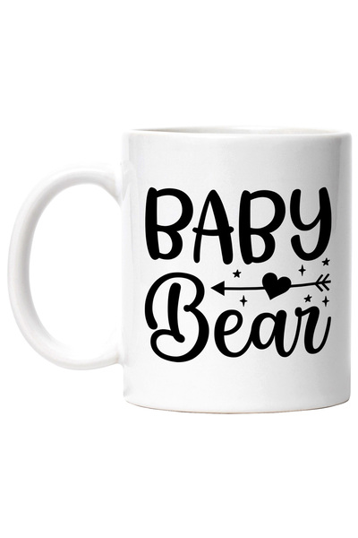 StoryGift Romania Cana cu inimioara si textul in limba engleza "Baby bear" - ...