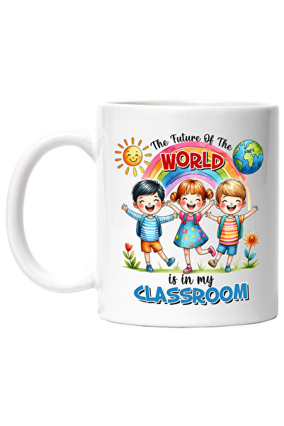 StoryGift Romania Cana cu mesajul "The future of the world is in my classroom...