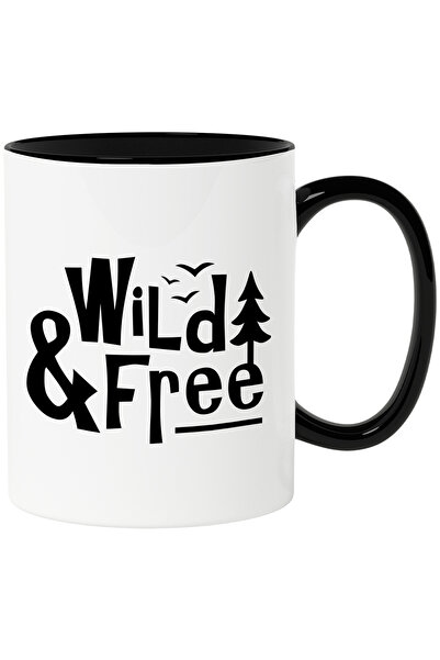 StoryGift Romania Cana Cu Text in Engleza Wild and Free, Aventuros, Nou, Tine...