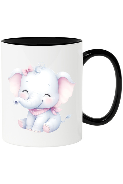 StoryGift Romania Cana cu o femela elefant | micuta | ilustratie | funda | ba...