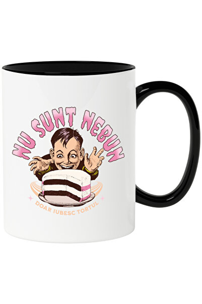 StoryGift Romania Cana Iubitorii de dulciuri text haios nu sunt nebun, 330ml,...