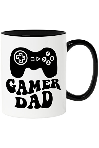 StoryGift Romania Cana Cu Text Gamer Dad, Familie, Barbat, Consola,,Ceramica,...