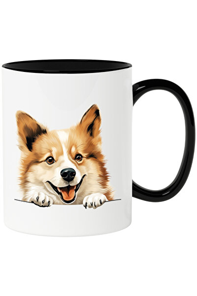 StoryGift Romania Cana cu un caine vesel | ilustratie | energic | vrea sa se ...