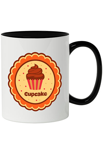 StoryGift Romania Cana Cu Mesaj In Engleza Cupcake, Briosa, Floare, Emblema, ...