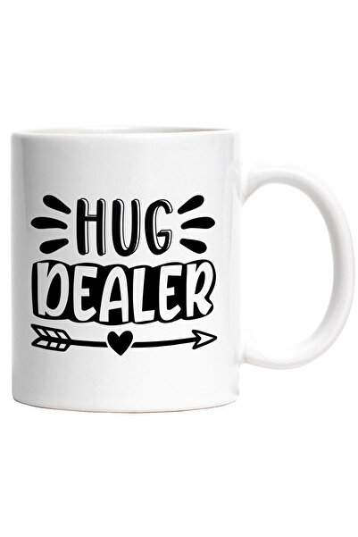 StoryGift Romania Cana cu inimioara si textul "Hug dealer" - traficant de imb...