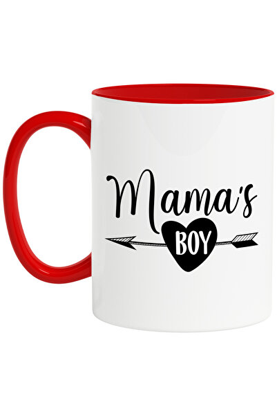 StoryGift Romania Κούπα με καρδιά και την επιγραφή στα αγγλικά  "Mama's boy "...