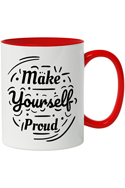 StoryGift Romania Cana cu Mesaj Motivational in Engleza Make Yourself Proud, ...