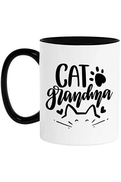 StoryGift Romania Cana cu inimioare pentru o bunicuta care creste pisici - af...