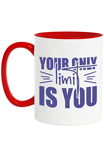 StoryGift Romania Cana cu text motivational in limba engleza "Your only limit...