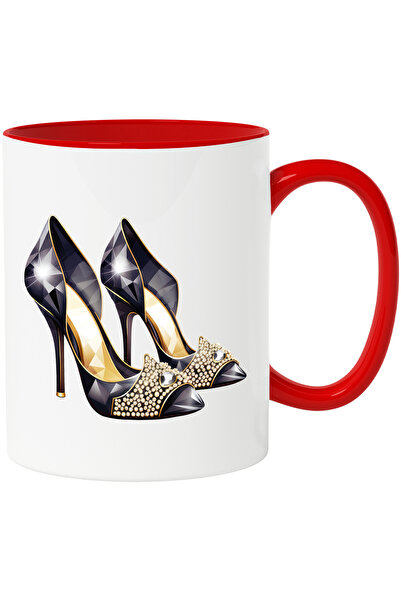 StoryGift Romania Cana cu niste pantofi cu toc | scumpi | ilustratie | pietre...