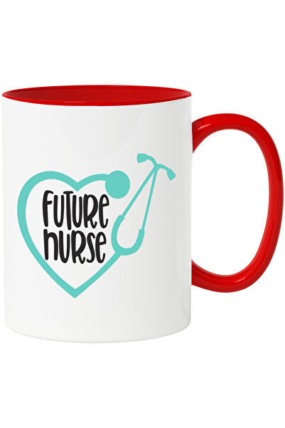 StoryGift Romania Cana Cu Text in Engleza Future Nurse, Asistenta, Viitor, Do...