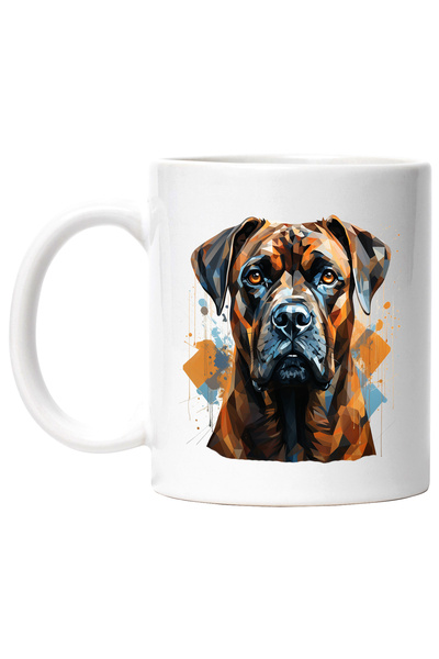 StoryGift Romania Cana Cu Caine, Geometrie, Picaturi Vopsea, Ilustratie, Mult...