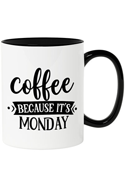 StoryGift Romania Cana cu textul "Cafea, pentru ca e luni" - o noua saptamana...