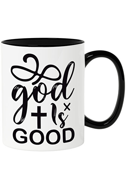 StoryGift Romania Cana cu textul in engleza "God is good" - Dumnezeu e bun cu...