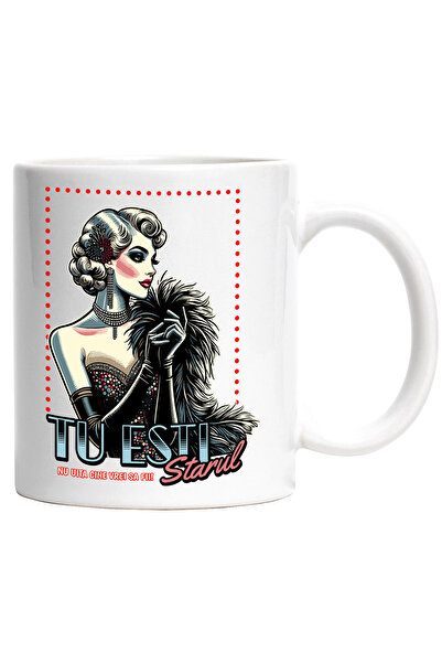 StoryGift Romania Mug You are the star don't forget who you want to be strong...