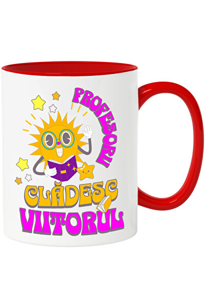 StoryGift Romania Cana profesorii cladesc viitorul educatie scoala, 330ml, Ce...