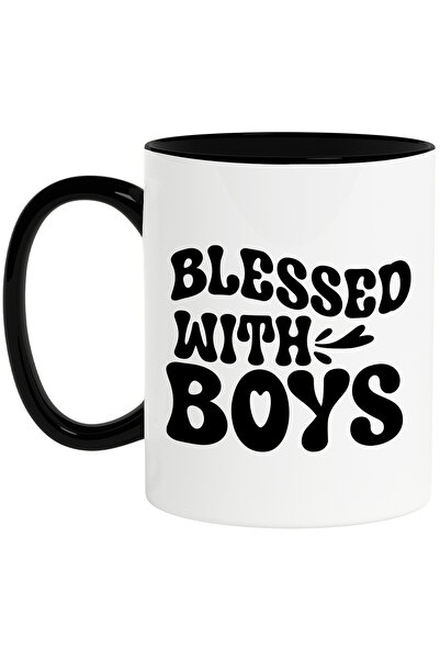 StoryGift Romania Mug for a mother who was blessed to have a boy with Black H...