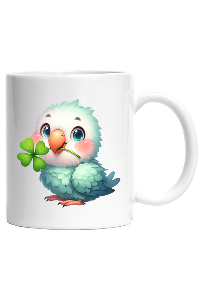 StoryGift Romania Cana cu o pasare micuta | ilustratie | vesela | noroc | tri...