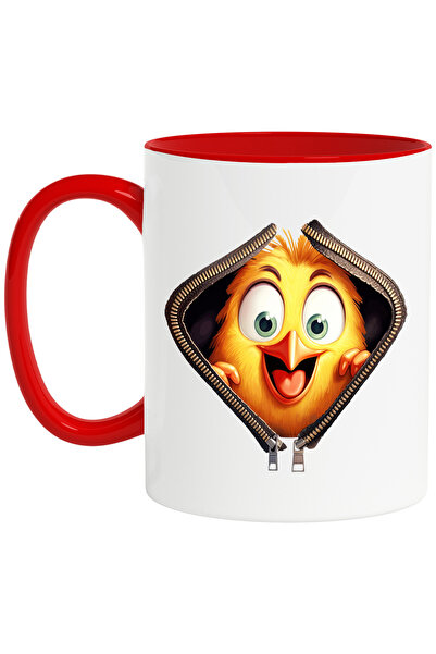 StoryGift Romania Cana cu un pui care a deschis un fermoar | ilustratie | buc...