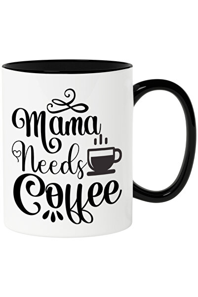 StoryGift Romania Cana cu mesajul in engleza "Mama needs coffee" - mama are n...
