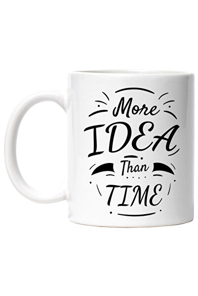 StoryGift Romania Cana Cu Mesaj In Engleza More Idea Than Time, Idee, Timp, B...