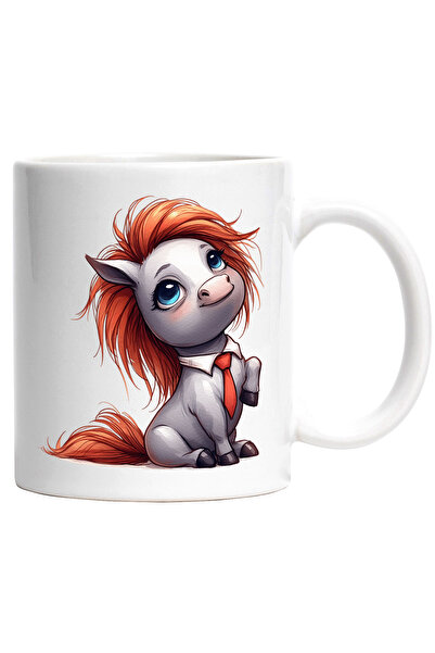 StoryGift Romania Cana cu un ponei cu cravata | ilustratie | se uita spre cer...