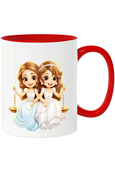 StoryGift Romania Cana cu 2 printese dragute care se dau in leagan | prietene...