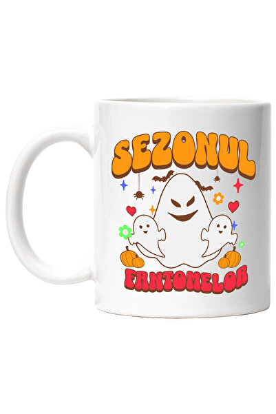 StoryGift Romania Cana sezonul fantomelor H4ALLowen dovleac horror, 330ml, Ce...