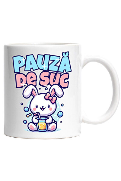 StoryGift Romania Cana Pauza de Suc iepure cu suc colorat natural copii, 330m...