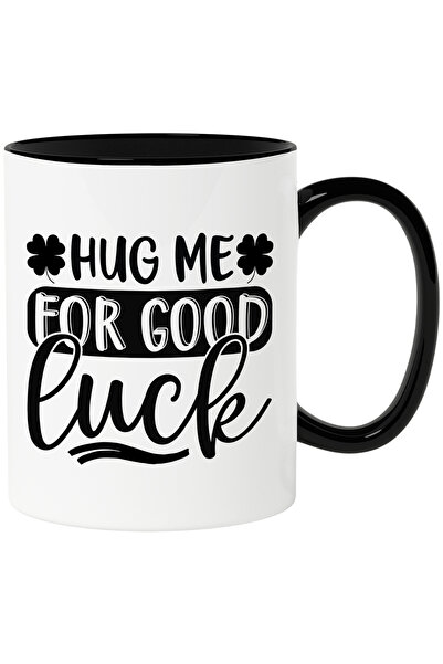 StoryGift Romania Cana cu trifoi cu patru foi si textul "Imbratiseaz-o pentru...