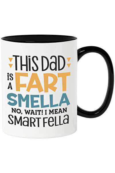 StoryGift Romania Cana Cu Text in Engleza, This Dad is Fart Smella, No Wait! ...