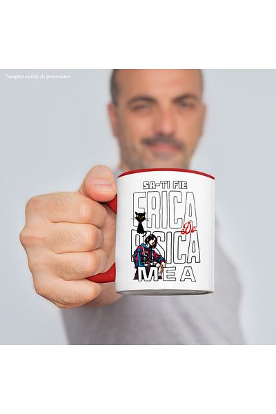 StoryGift Romania Cat girl mug be afraid of my cat animal lovers, 330ml, , With ,STG