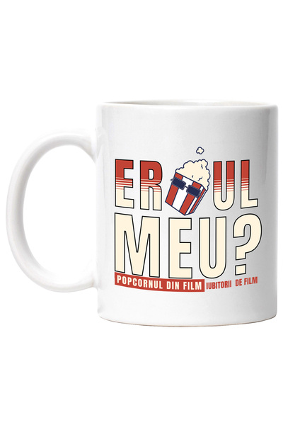 StoryGift Romania Cana Eroul meu_ popcornul. iubitorii de film, cinema, 330ml...
