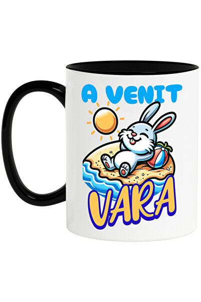 StoryGift Romania Cana cu Iepure Cu Dinti Lungi Pe Plaja Relaxare La Soare Te...
