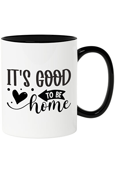 StoryGift Romania Cana cu inimioara si textul "It's good to be home" - e bine...