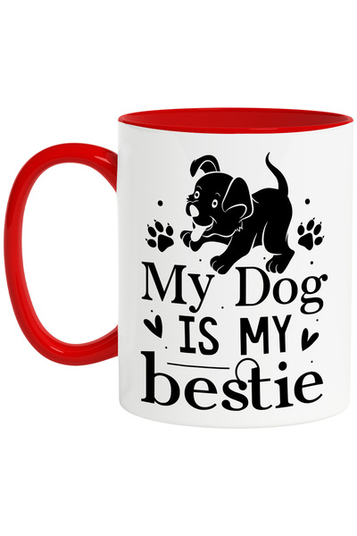 StoryGift Romania Cana cu un catelus pentru iubitorii de caini cu mesajul "My...