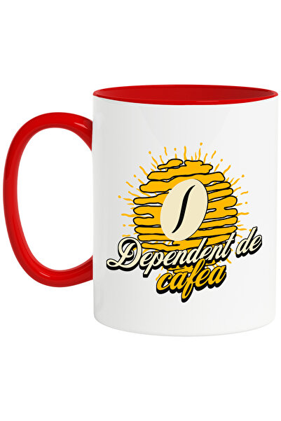 StoryGift Romania Cana Dependent de Cafea energie dimineata cofeina, 330ml, C...