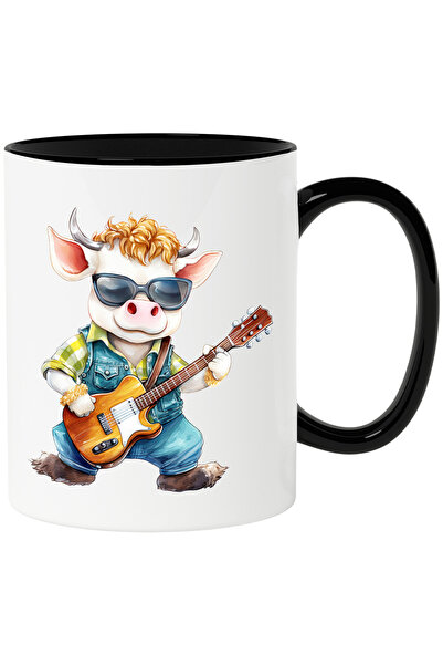 StoryGift Romania Cana cu un taur care canta la chitara | pasiune | ilustrati...