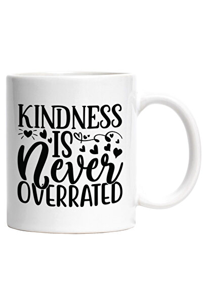 StoryGift Romania Cana cu inimioare si mesajul "Bunatatea nu e niciodata supr...